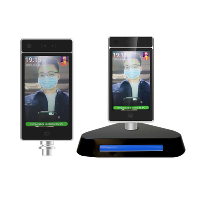 Pedestal Face Detection Biometric System 2GRAM RK3399 	2.5D Capacitive Touch Screen